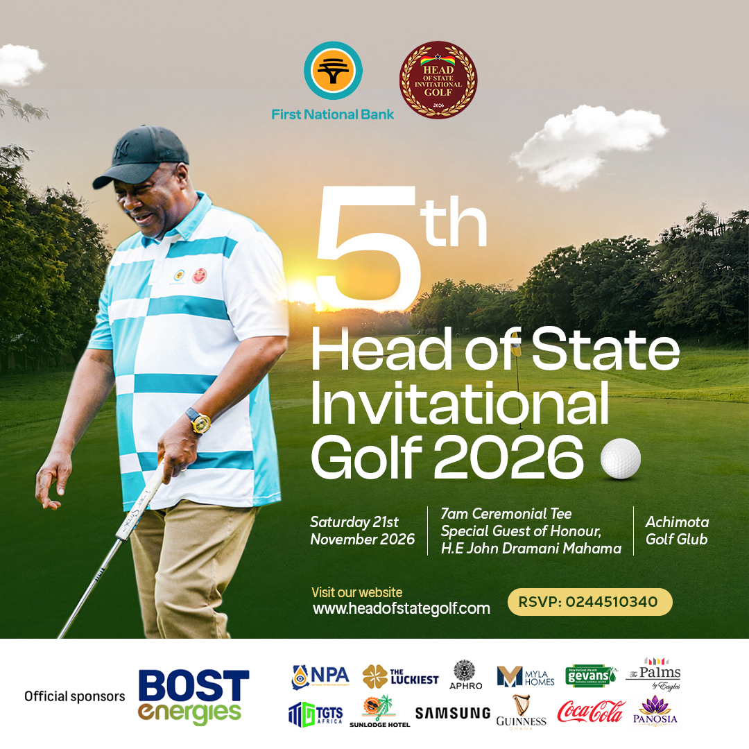 5th Head of State Invitational Golf 2026 flyer