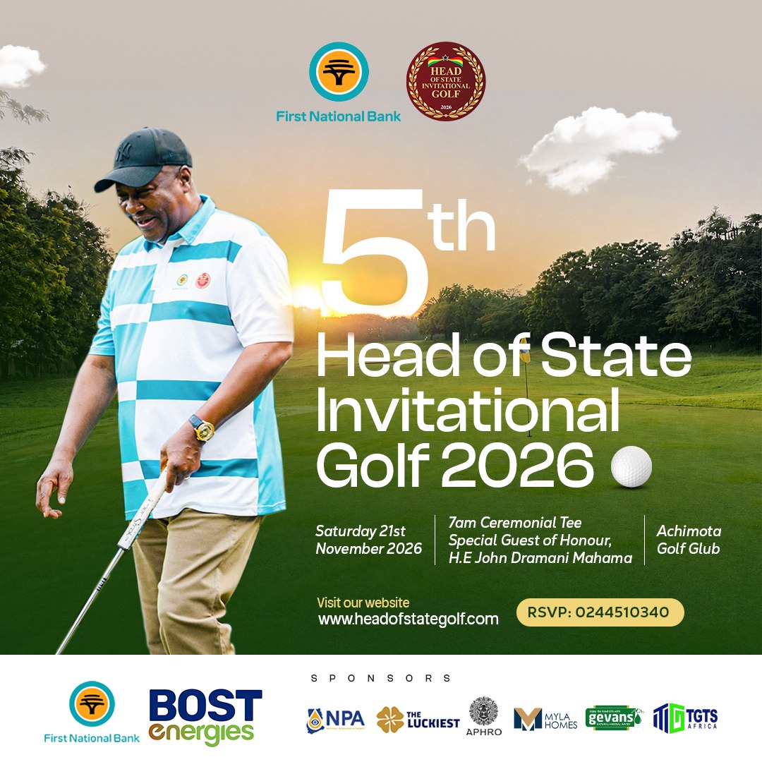 5th Head of State Invitational Golf 2026 flyer